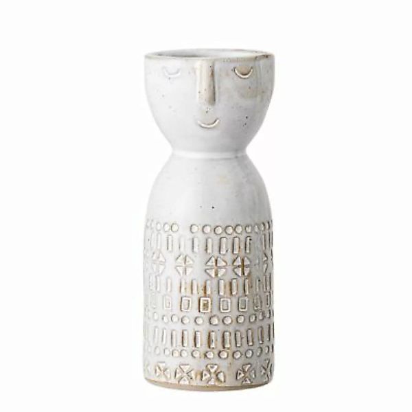 Bloomingville Vase Blumen Embla modern Skandi weiß günstig online kaufen