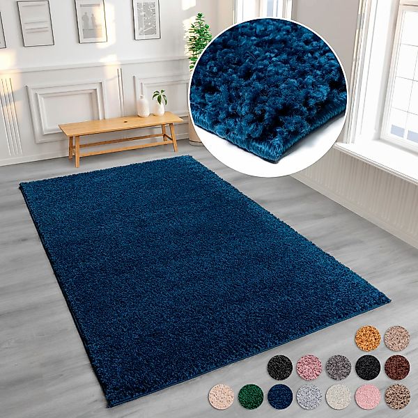 my home "Viva" rechteckig 45 mm Höhe Uni Farben, einfarbig, besonders weich günstig online kaufen