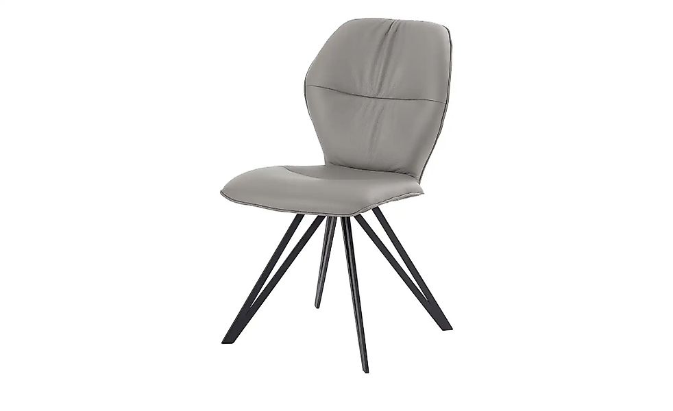 Polsterstuhl  Chianti ¦ grau ¦ Maße (cm): B: 47 H: 90 T: 60.0 Stühle > Küch günstig online kaufen