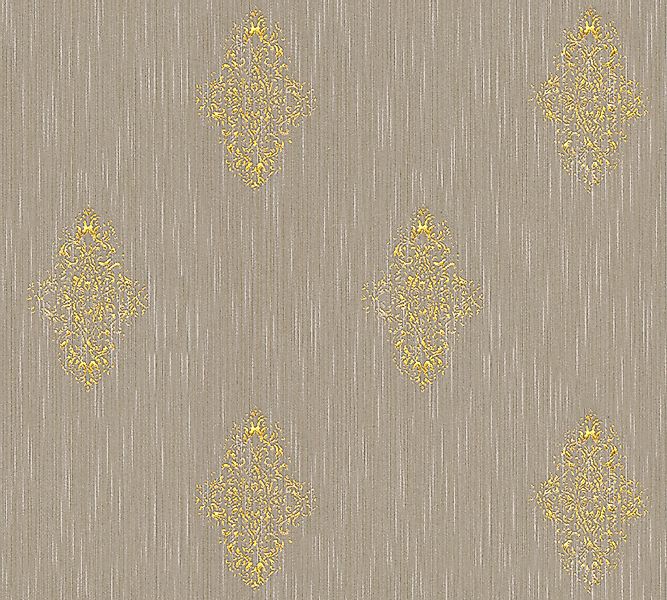 Metallic Mustertapete Architects Paper Luxury wallpaper in Beige Metallic - günstig online kaufen