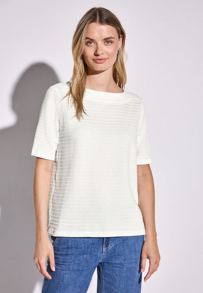 STREET ONE T-Shirt im soften Baumwoll-Mix günstig online kaufen