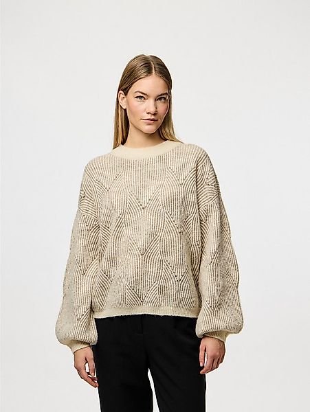 pieces Rundhalspullover PCJENNA LS O-NECK KNIT NOOS BC günstig online kaufen