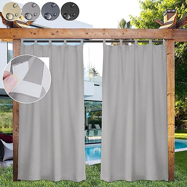 BTTO V&G Gardine Outdoorgardine Blackout Vorhang günstig online kaufen