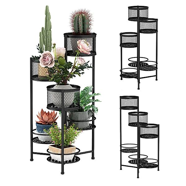 COSTWAY Blumenständer, Pflanzenständer 6 Etagen für günstig online kaufen