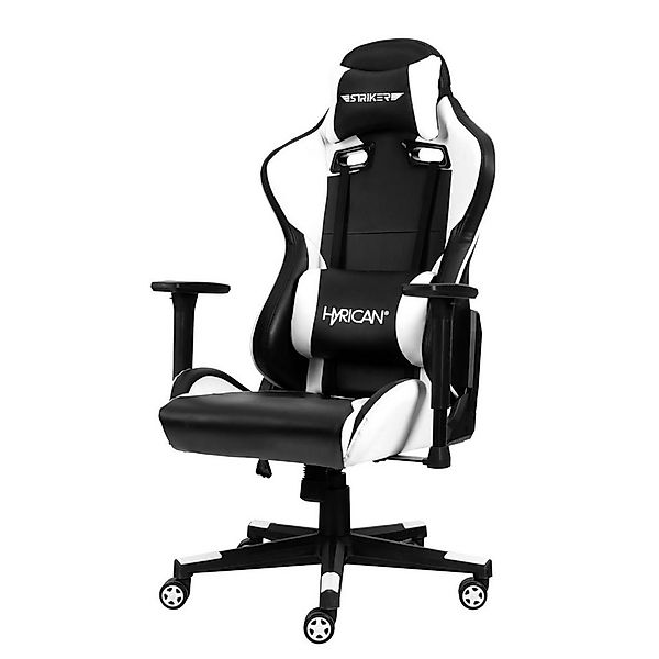 Hyrican Gaming-Stuhl "Striker Tank" schwarz/weiß, Kunstleder, ergonomischer günstig online kaufen