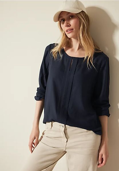 Materialmix-Bluse günstig online kaufen