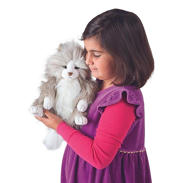 Folkmanis Handpuppen Handpuppe Folkmanis Katze pummelig günstig online kaufen