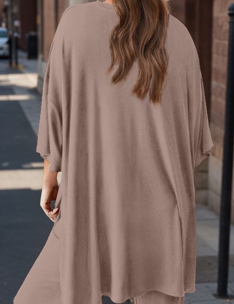 LUCKZON Pyjama Zweiteiler für Damen vorder günstig online kaufen