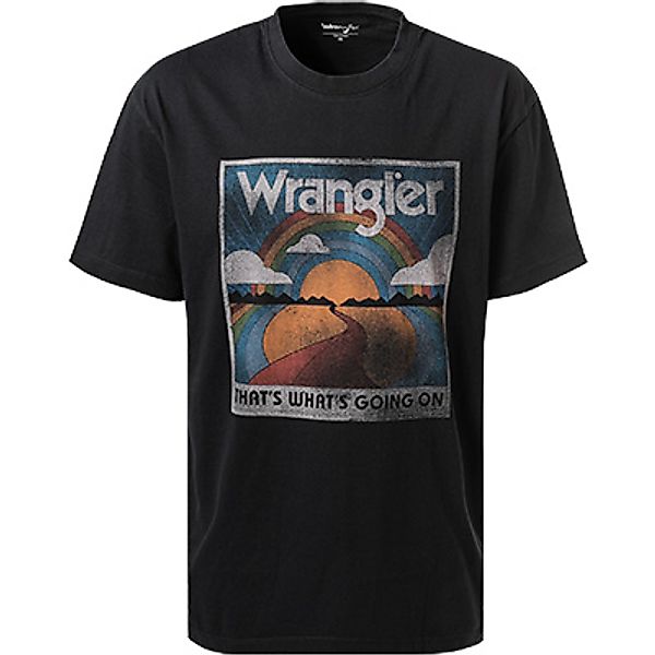 Wrangler T-Shirt washed black W7L4GFXVD günstig online kaufen