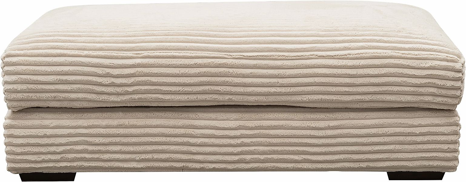 WERK2 Hocker »Eden«, Design Hocker in Cord mit besonders weichem Sitzkomfor günstig online kaufen