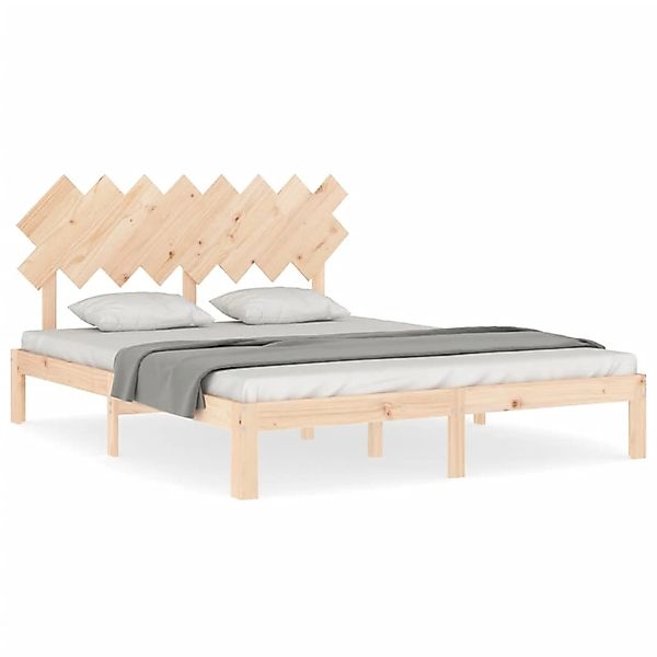 vidaXL Massivholzbett ohne Matratze 160x200 cm Kiefernholz 3193736 günstig online kaufen