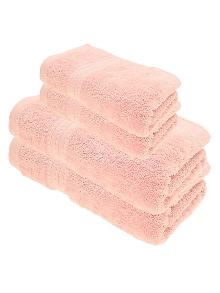 Julie Julsen Handtücher 4-Handtücher-Rosa, Bio-Baumwolle (4-St) günstig online kaufen