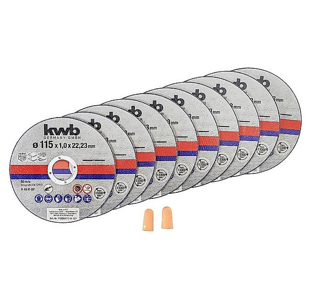 kwb Trennscheibe Trennscheiben Dünn Winkelschleifer 115 mm Trenn-Scheibe f günstig online kaufen