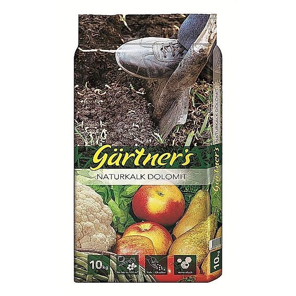 Gärtner's Gartendünger Dolomitkalk 10 kg Magnesiumkalk günstig online kaufen