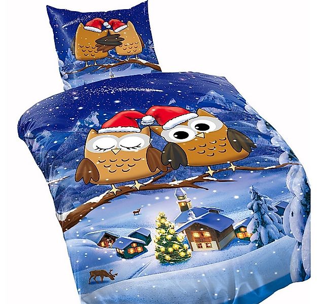 Leonado Vicenti Bettwäsche Winter flauschig warm, Fleece, 2 teilig, Thermof günstig online kaufen