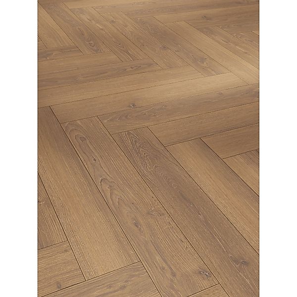 Parador Trendtime 3 Laminat 8 mm Eiche Studioline Fischgrät Honig günstig online kaufen