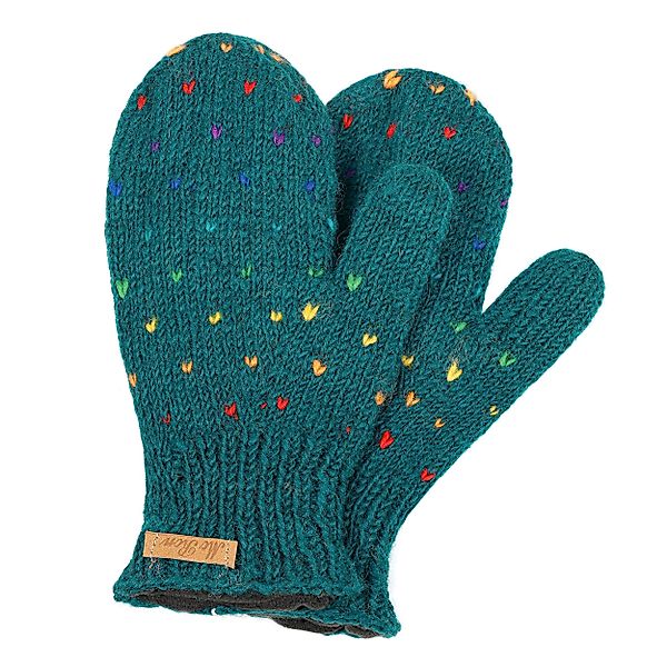 McRon Fäustlinge Modell Nadeen Regenbogen gefüttert günstig online kaufen