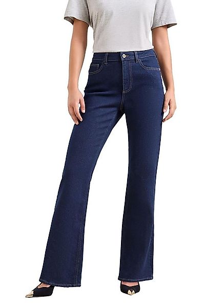 LIPSY Slim-fit-Jeans Lipsy Slim Fit Hochbund-Schlagjeans, Regular (1-tlg) günstig online kaufen