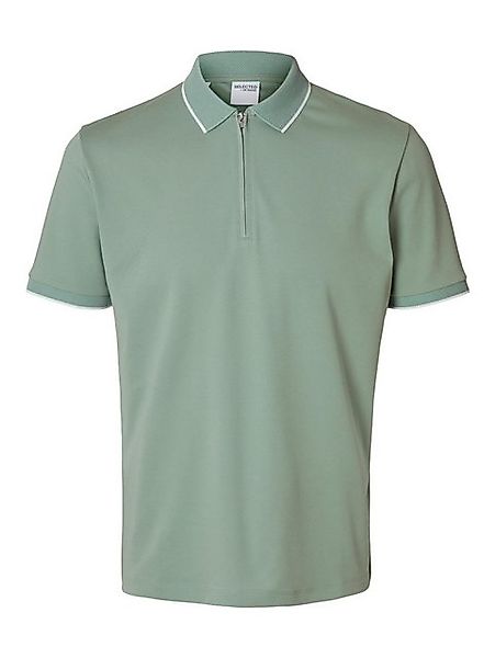 SELECTED HOMME Poloshirt - Stilvolles und modisches kurzarm Poloshirt mit Z günstig online kaufen