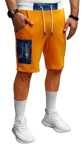 RMK Shorts Herren Short kurze Hose Sommer Bermuda Basic Einfarbig Elastikbu günstig online kaufen