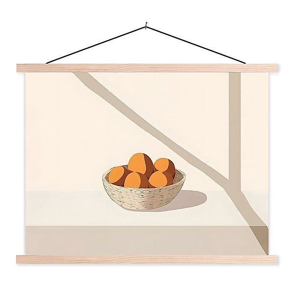 MuchoWow Poster Korb - Obst - günstig online kaufen