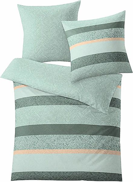 Kleine Wolke Wendebettwäsche »Gwen« 2 Stk. tlg. mit Streifen günstig online kaufen
