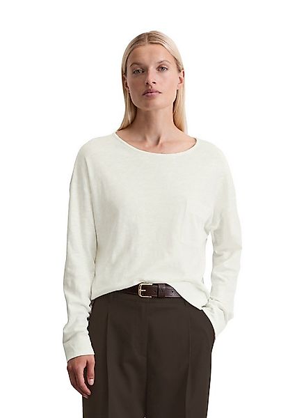 Marc O'Polo Langarmshirt aus Slub Jersey günstig online kaufen