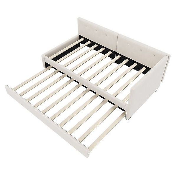 Gotagee Schlafsofa Gästebett Daybett 90x200cm Tagesbett mit ausziehbarem Be günstig online kaufen