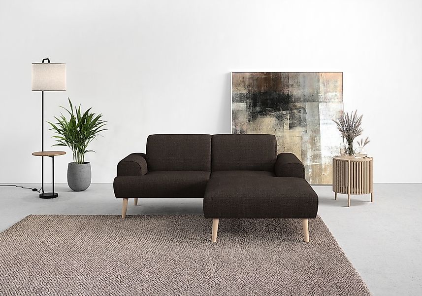 Home affaire Ecksofa "Swift Scandic Design, komfortabler Federkern, Breite günstig online kaufen