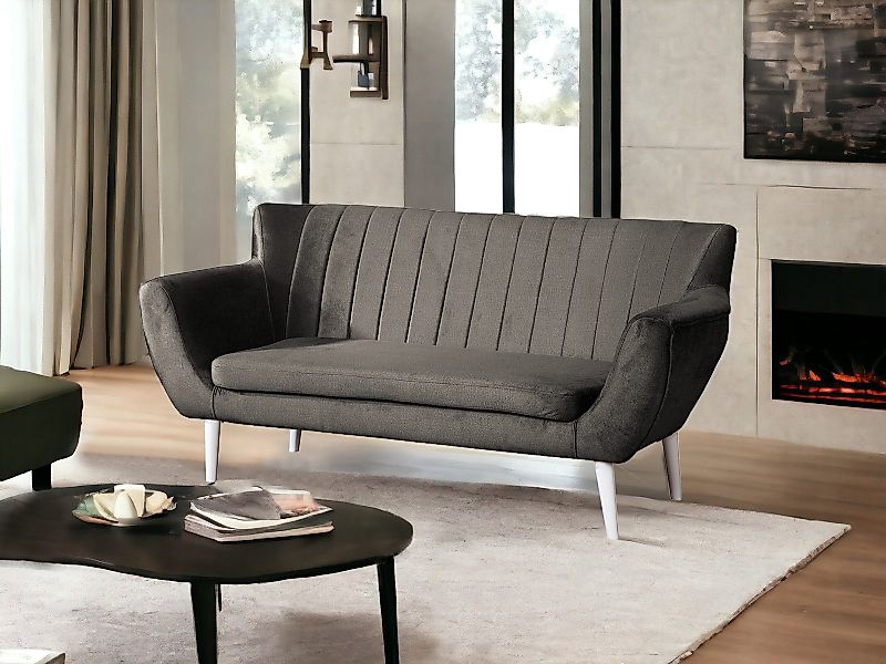 Compleo 2-Sitzer Sofa mit hohen Beinen, günstig online kaufen