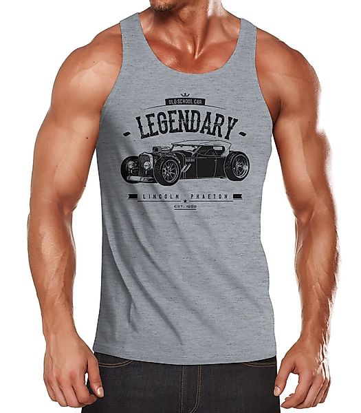 MoonWorks Tanktop Herren Tanktop Hot Rod günstig online kaufen