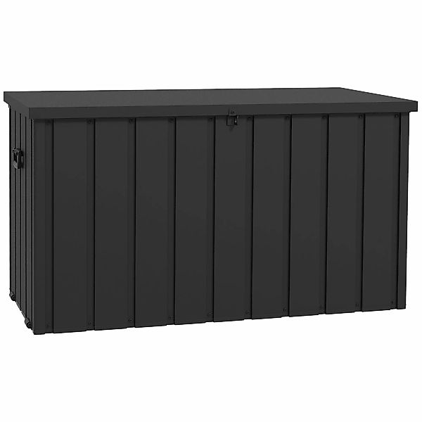 Outsunny Gartenbox Auflagenbox 450L mit Rollen & Gasdruckfedern, Aufbewahru günstig online kaufen