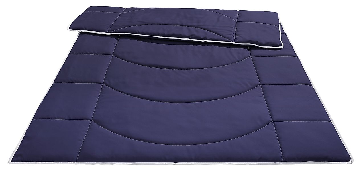 my home Microfaserbettdecke "Microlux, Bettdecke 135x200 cm, 155x220 cm, 20 günstig online kaufen