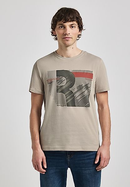 STREET ONE MEN T-Shirt, aus reiner Baumwolle günstig online kaufen