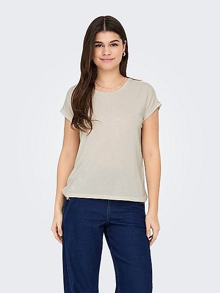ONLY Kurzarmshirt "ONLCLAUDIA S/S GLITTER STRIPE TOP JRS" günstig online kaufen
