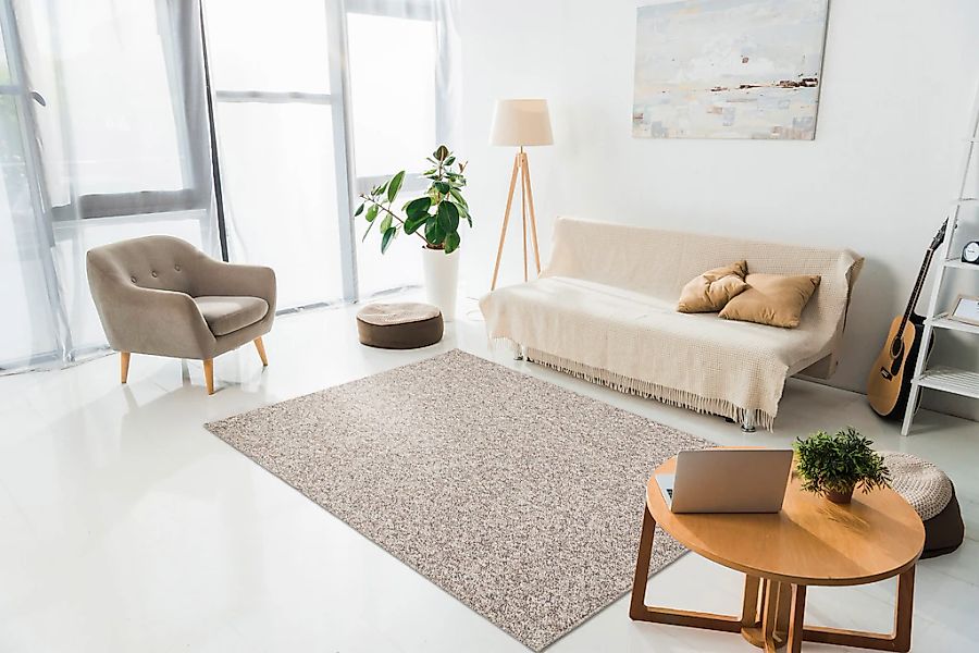 Primaflor-Ideen in Textil Teppich "Teppich LINO, Made in Belgium" rechtecki günstig online kaufen