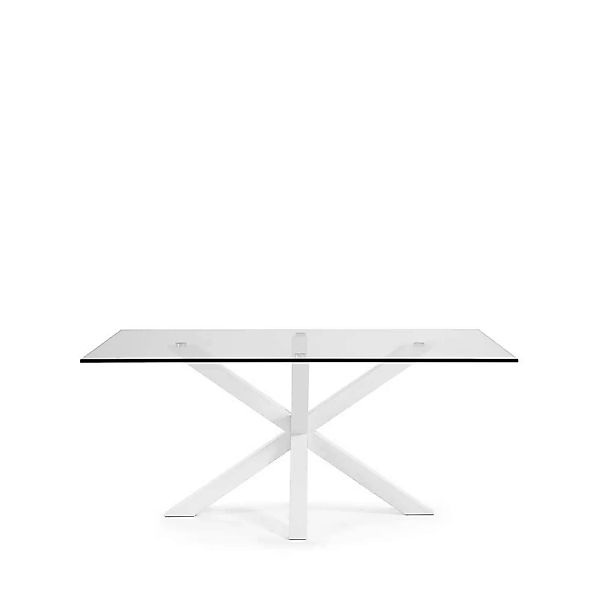 Glastisch in Weiß Stahl günstig online kaufen