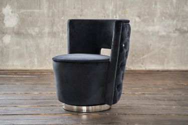 KAWOLA Cocktailsessel SENSO, Velvet verschiedene Farben günstig online kaufen