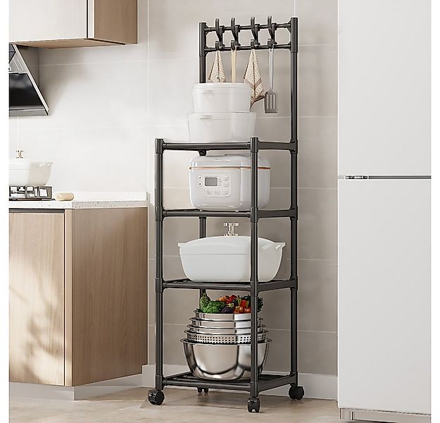 BlingBin Küchenregal Rollwagen mit Ablagefläche, Geeignet für Büro, Küche u günstig online kaufen