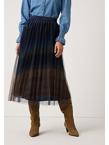 MORE&MORE A-Linien-Rock Schlupfrock midi, plissiert günstig online kaufen