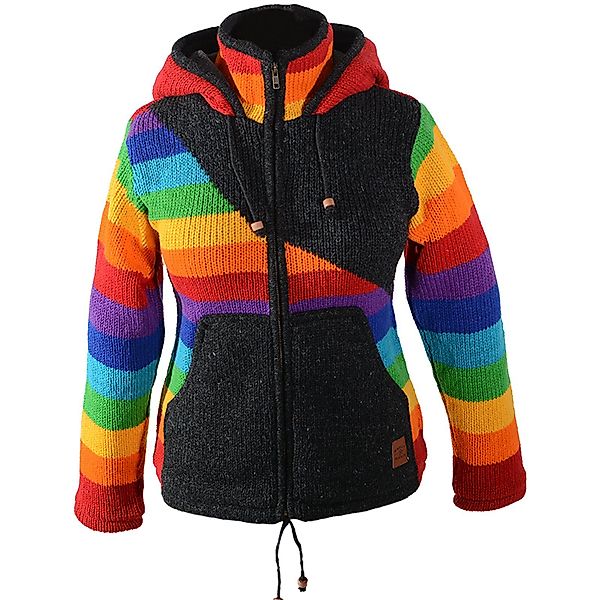 KUNST UND MAGIE Kapuzenstrickjacke Damen Goa günstig online kaufen