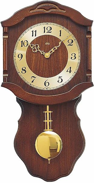 AMS Pendelwanduhr W964/1 (Quarzuhr, Holzgehäuse, Buche günstig online kaufen