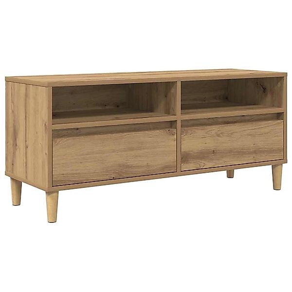 vidaXL TV-Schrank Artisan-Eiche 100 x 34,5 x 44,5 cm Holzwerkstoff 881460 günstig online kaufen