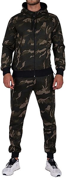O'Poppy Jogginganzug Herren camo olive (2-tlg), mit Kapuze und Taschen mit günstig online kaufen
