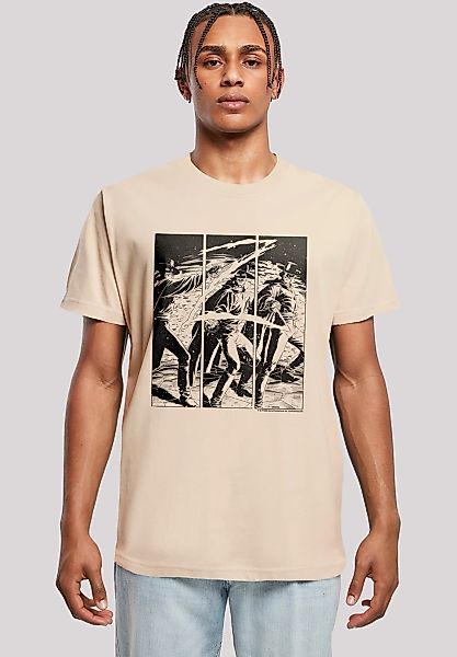 F4NT4STIC T-Shirt "Zorro Mark Of Zorro Comic Strip Art", Premium Qualität günstig online kaufen
