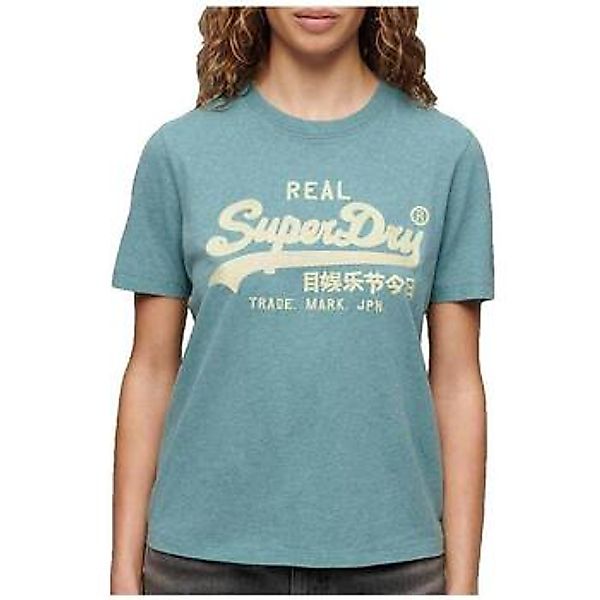 Superdry  T-Shirt T-shirt  Vintage Logo bleu günstig online kaufen