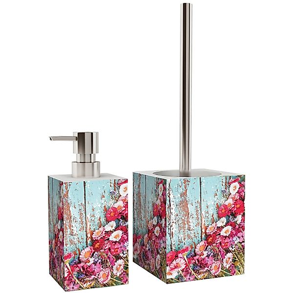 Sanilo Badaccessoire-Set Spring, WC-Bürste und Seifenspender, 2 tlg., 2-tlg günstig online kaufen