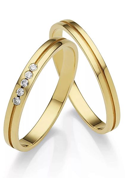 Firetti Trauring "Schmuck Geschenk Gold 375 Hochzeit Ehering "LIEBE"", Made günstig online kaufen