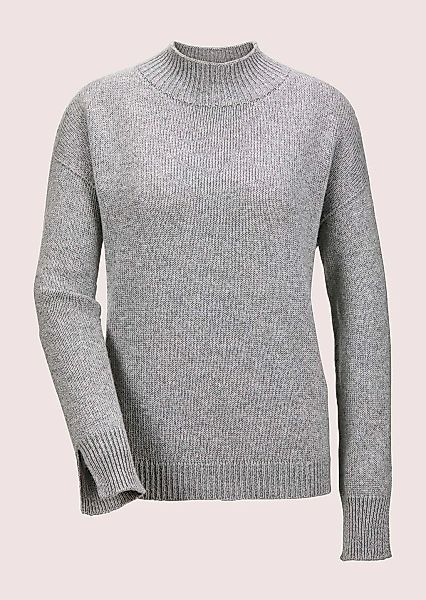 MADELEINE Longpullover "Pullover Kurzer Stehkragen-Pullover" günstig online kaufen