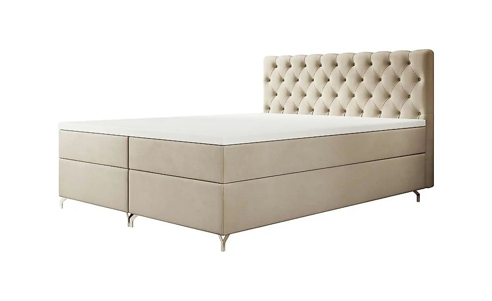 Boxbett   ¦ creme ¦ Maße (cm): B: 200 H: 111 Betten > Komfortbetten - Höffn günstig online kaufen
